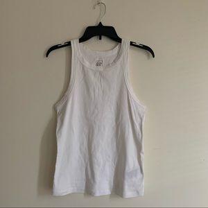 Gap ribbed white tank